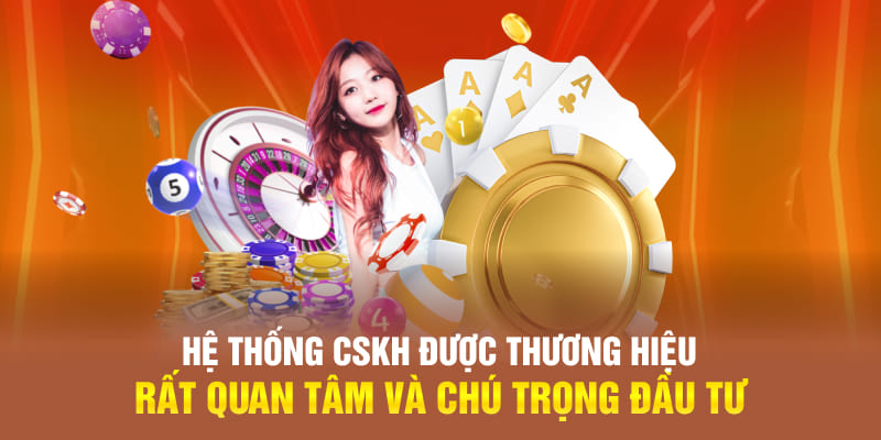 Hệ thống CSKH được thương hiệu rất quan tâm và chú trọng đầu tư